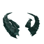 Gunmetal Mortal Cyan Horns 