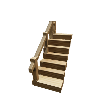 wooden staircase
