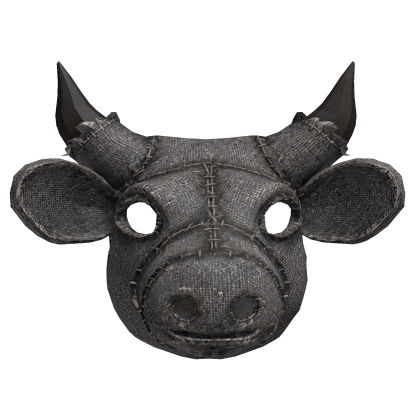 Black Bull Mask Hat