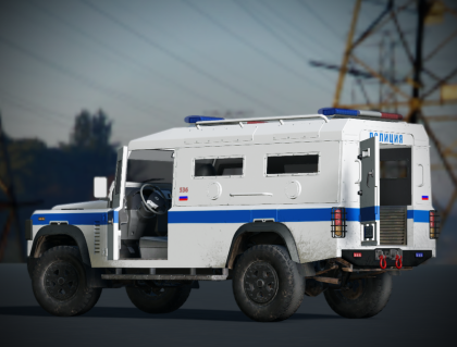 CoD MW4 Land Rover Defender 110 (Armored) preview 3
