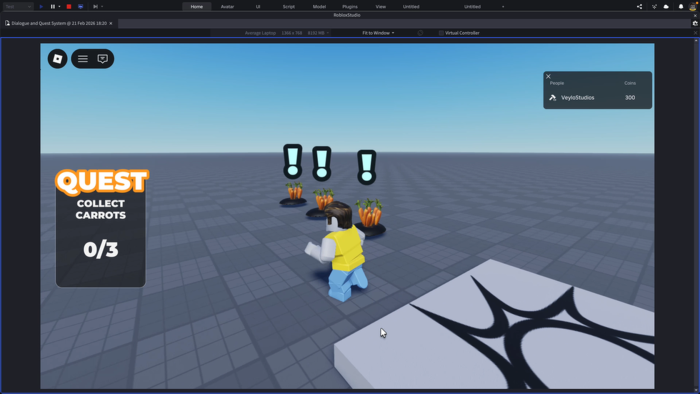Advanced Quest and Dialogue System preview 1