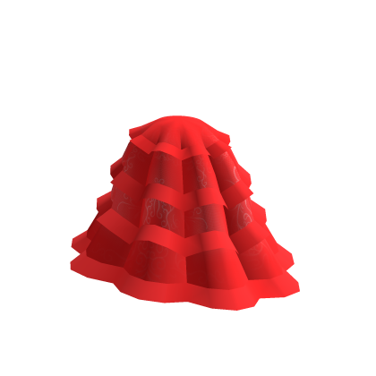 Ball Gown Skirt(Red) thumbnail