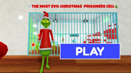 🎄GRINCH's PRISON RUN!! ❄️ (OBBY!)🎁