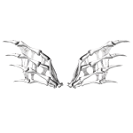 White Ethereal Wings