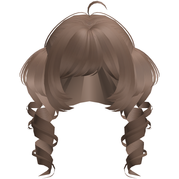 milktea tweencore messy whimsy chunky pigtails