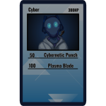 Cyber's Trading Card 