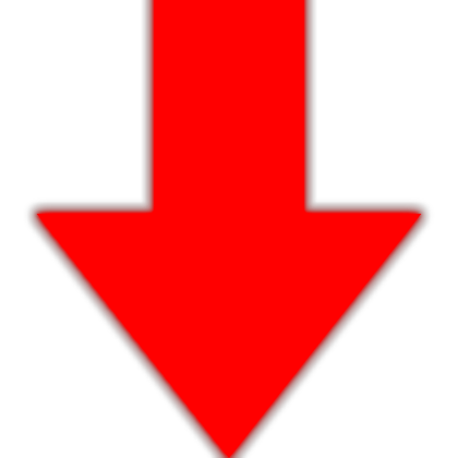 Glowing Clickbait Arrow
