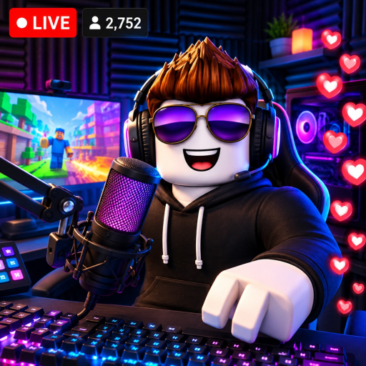 [🎥🔴]  Streamer Life Roblox game