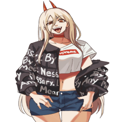 Power drip (Chainsaw Man) Roblox decal