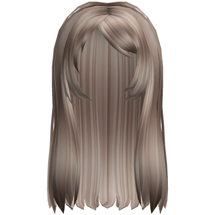 Long Soft Straight Trendy Hime Girl Hair Milktea Roblox item