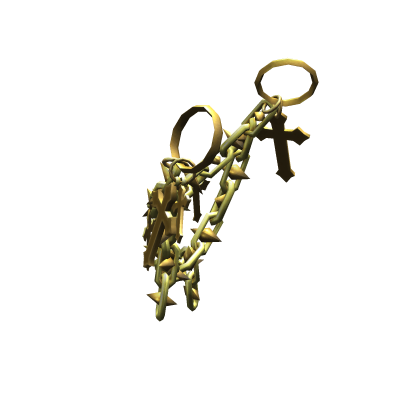 Right Waist Chains w/ Crosses › Gold thumbnail