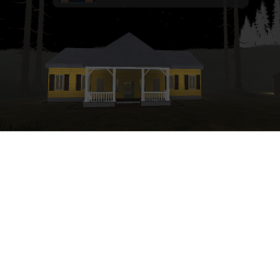 the broken house