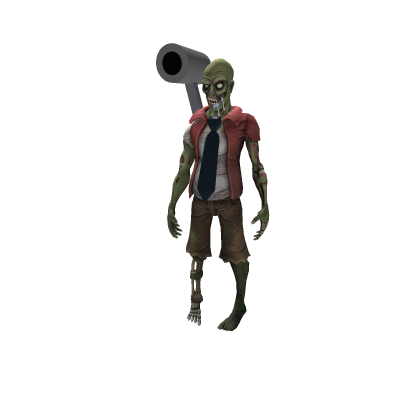 Rocket Cannon Tie Zombie Soldier