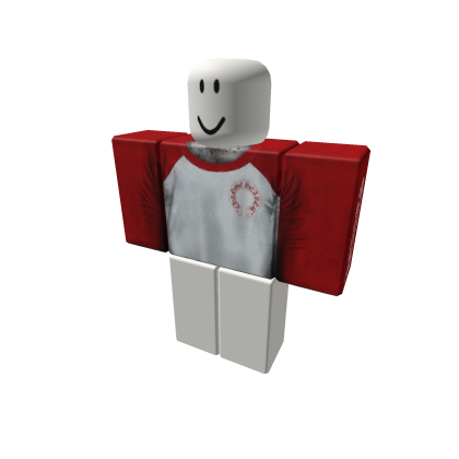 (tatted) chrm hrts horseshoe red longsleeve thumbnail