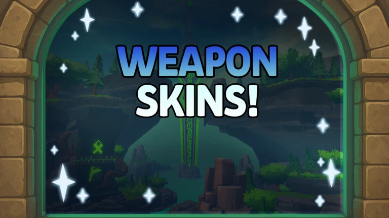 WEAPONS SKINS AVAILABLE!