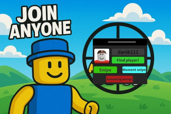 Join anyone roblox player
