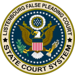 Listenbourg False Pleading Court
