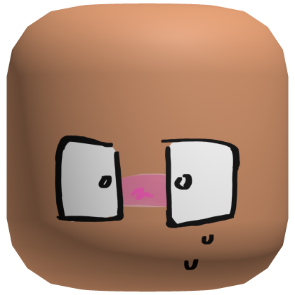 Cartoon Shy Face Roblox item