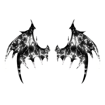 [GLOWS 💡] Emissive White Storm Dragon Wings
