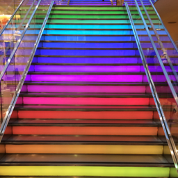🌈 Rainbow Stairs Run Obby!