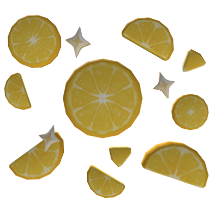 Cute Scattered Fruit Lemons Roblox item