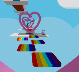 🔥🌈FIDGET HEART OBBY🌈🔥