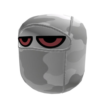 Tired Eyes White Camo Shiesty