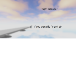 Flight calender