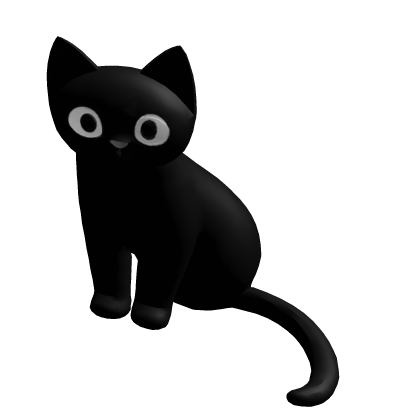 Mini Black Cat (For Mini Plush) Roblox item