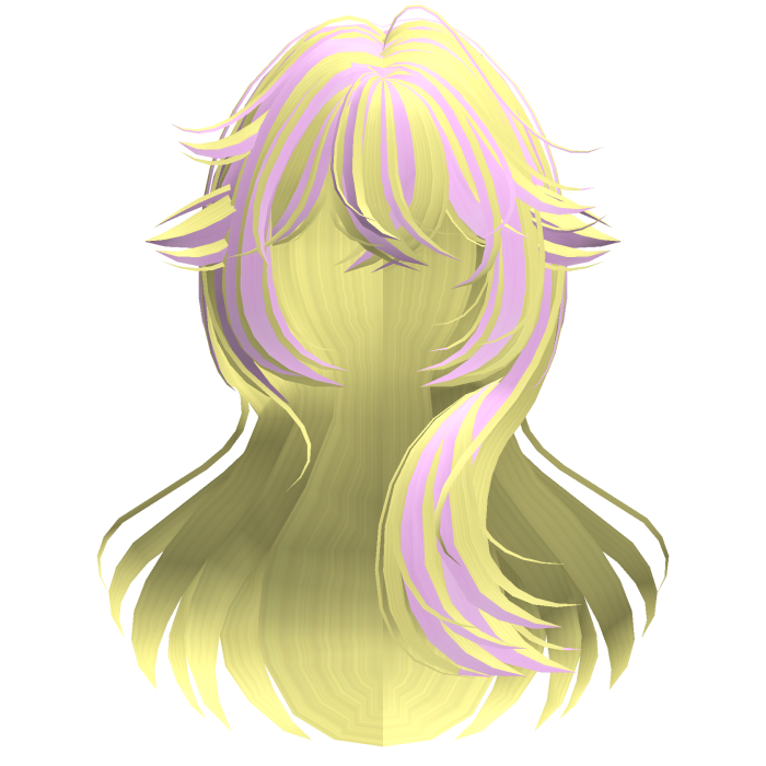 ♡ anime kawaii moe wispy hair fluttershy 