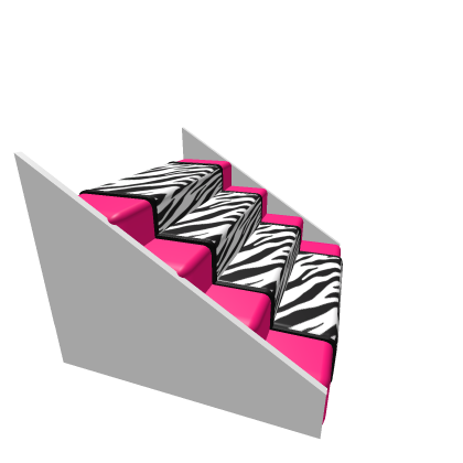 pink stairs