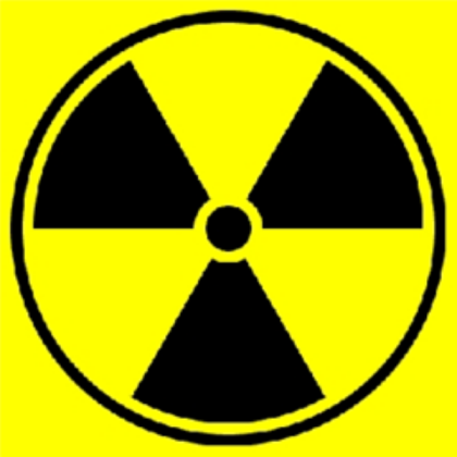 Nuclear sign Roblox decal