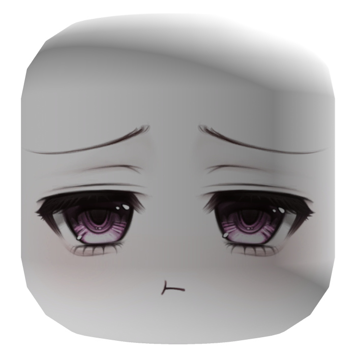Sleepy Moe Emo Doll Face