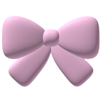 ♡ Kawaii Pink Hair Bow
