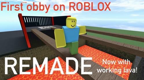 First Obby On Roblox REMADE