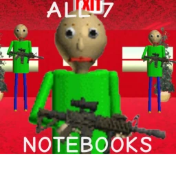 Baldie All 7 noteBooks "Shooters" icon