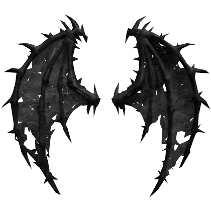 Black Gothic Demon Wings