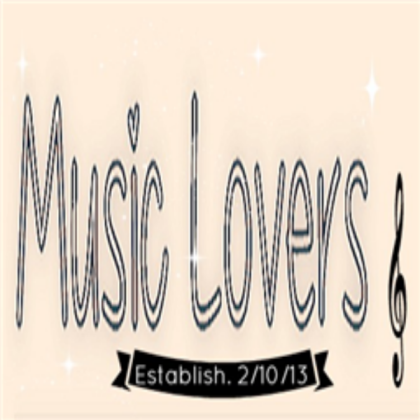 Music Lover Roblox decal