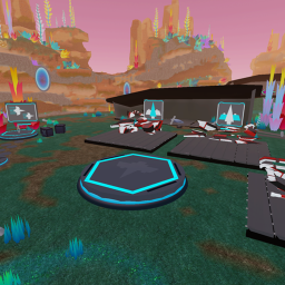 spaceship racing