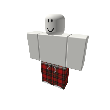 Red Plaid Pajamas Roblox