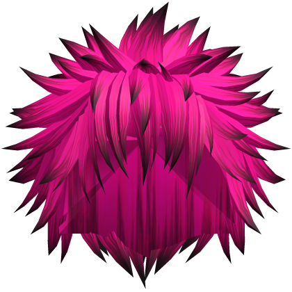Pink Spiky Vkei Anime Hair 22 Roblox item