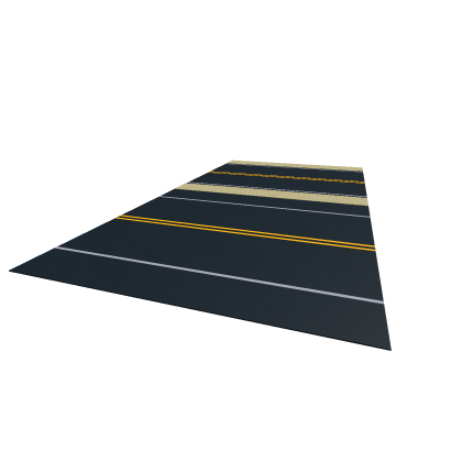 a road and a sidewalk road