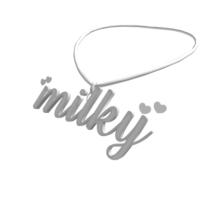 Milky Custom necklace thumbnail