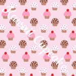 Hawaii cupcake