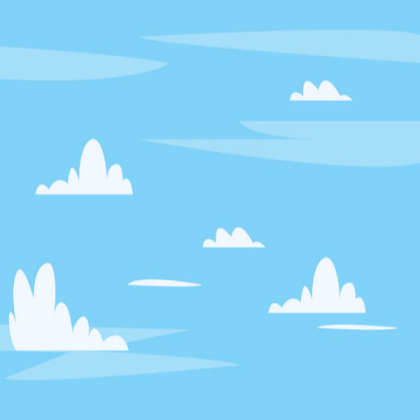 Cartoon Sky Roblox decal