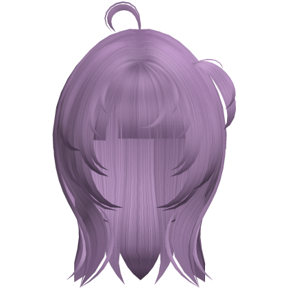 Straight Jellyfish Haircut Hime Bob (Purple) Roblox item