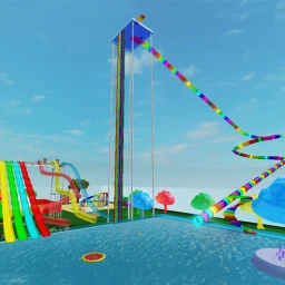 OBBY Rainbow Waterpark icon