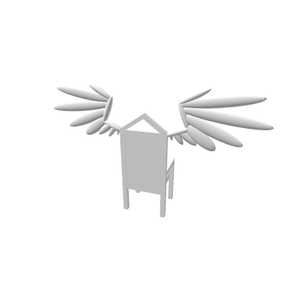 Angelic winged chair