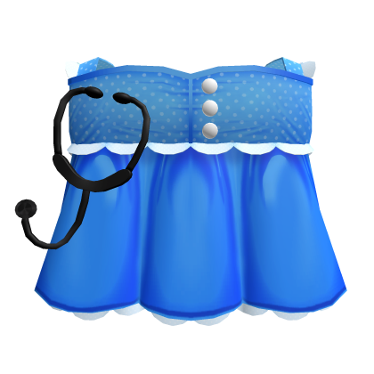 Cute Nurse Head w stethoscope- Animal Hospital Roblox item