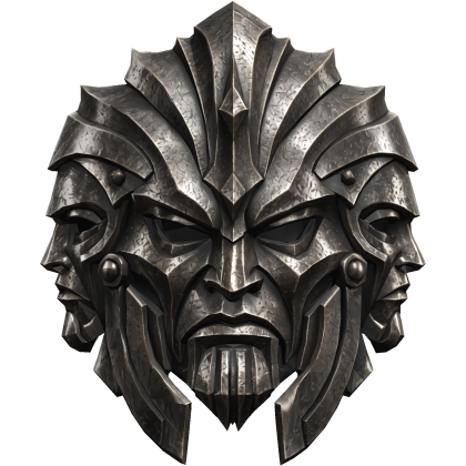 Silver Temple Mask